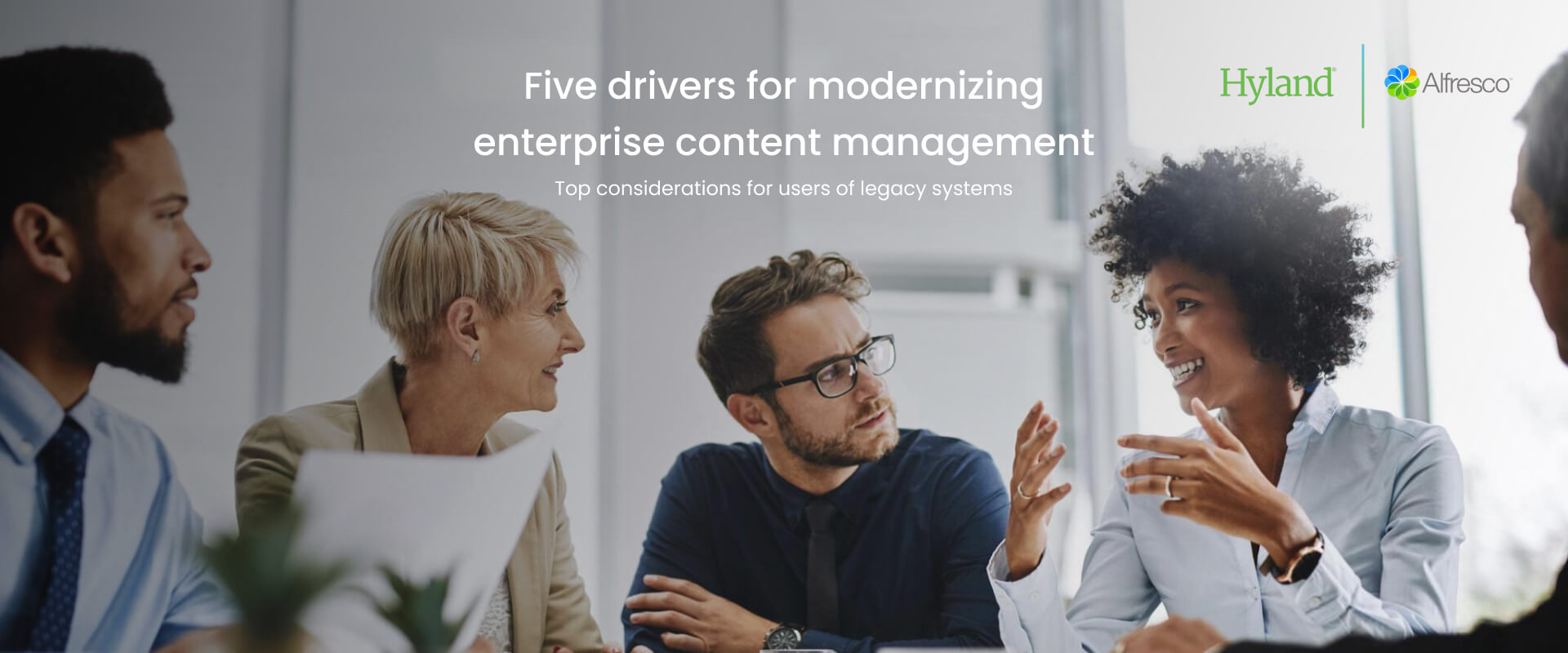 Legacy enterprise content management